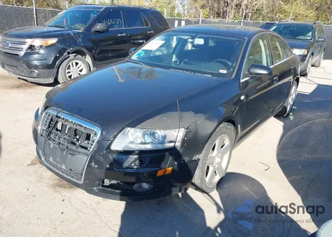 2008 Audi A6 3.2 from USA, damaged, VIN WAUDH74F78N166724